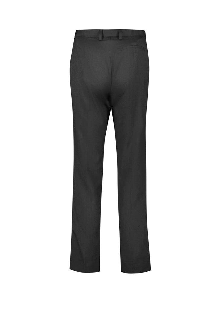 Cool Stretch Womens Tapered Leg Adjustable Waist Pant - Charcoal - Back