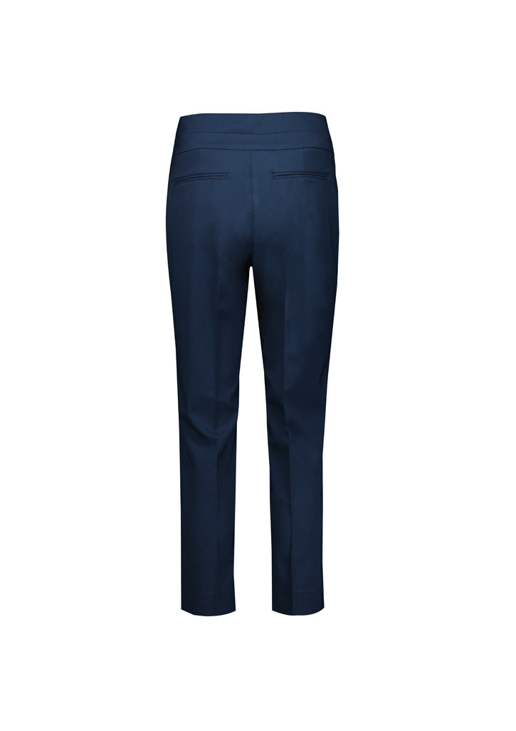 Renew Womens 7/8 Mid-Waist Slim Leg Pant - Navy Dusk - Front
