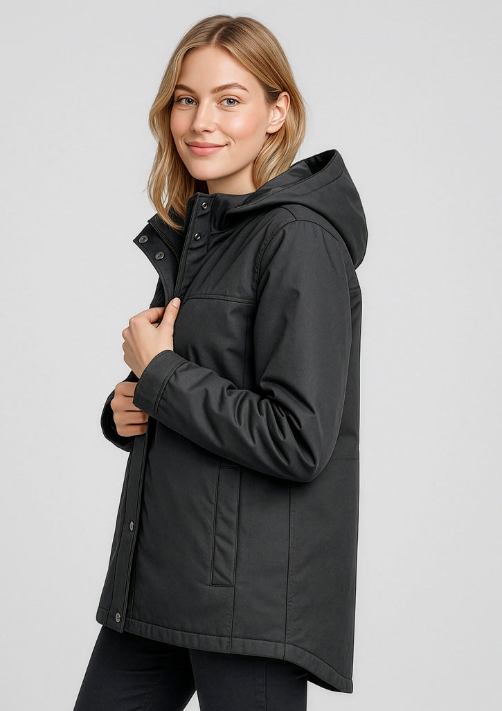 Melbourne Womens Comfort Jacket - Black - Model
