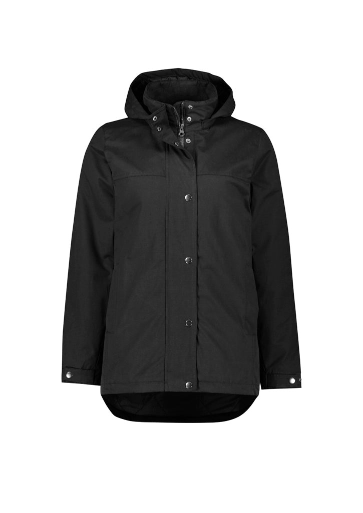 Melbourne Womens Comfort Jacket - Black - Front