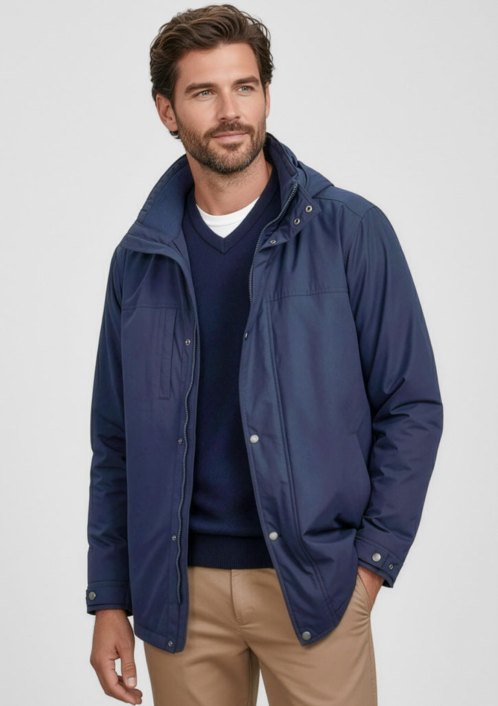Melbourne Mens Comfort Jacket - Navy - Model