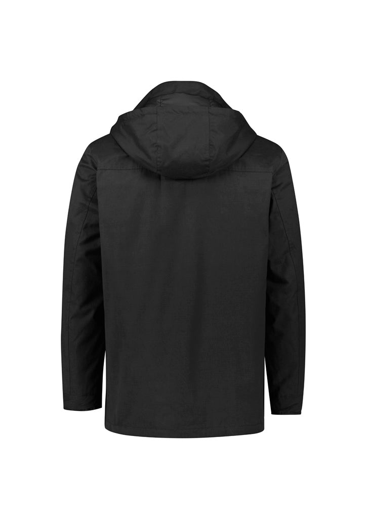 Melbourne Mens Comfort Jacket - Black - Back