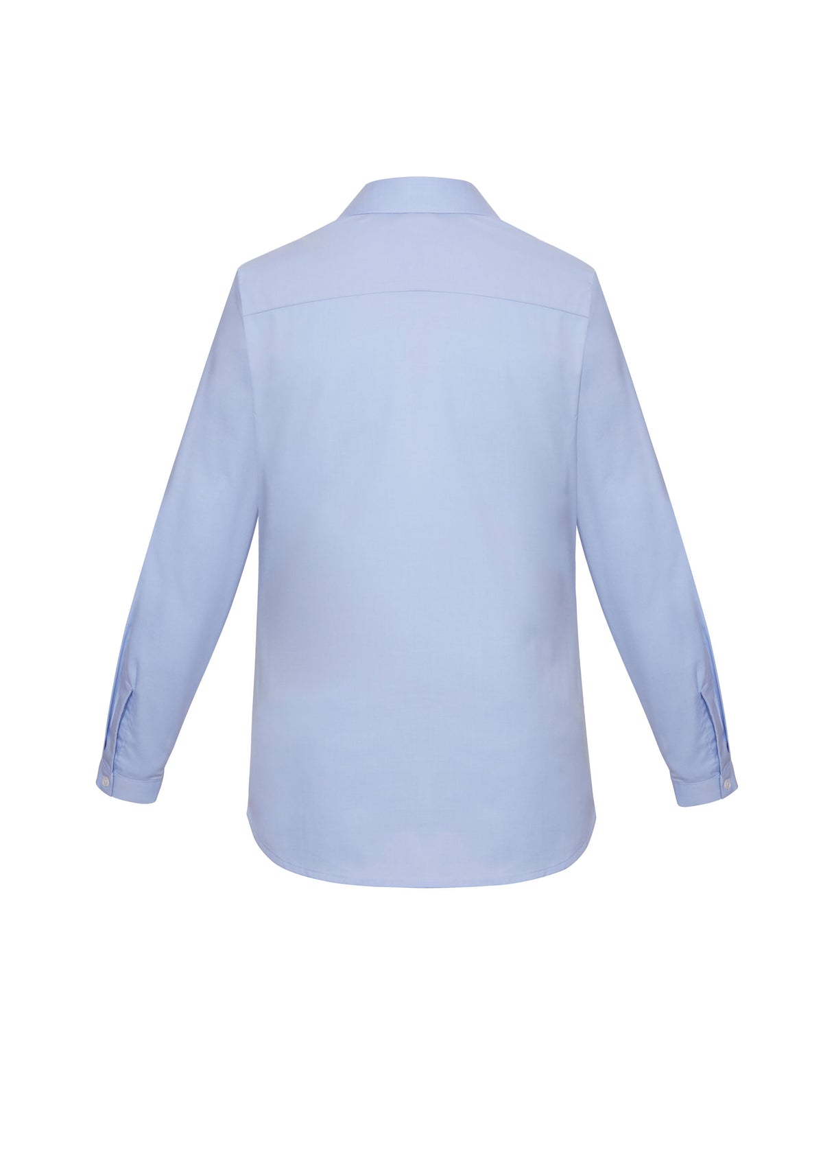 Charlie Womens Long Sleeve Shirt - Blue Chambray - Back