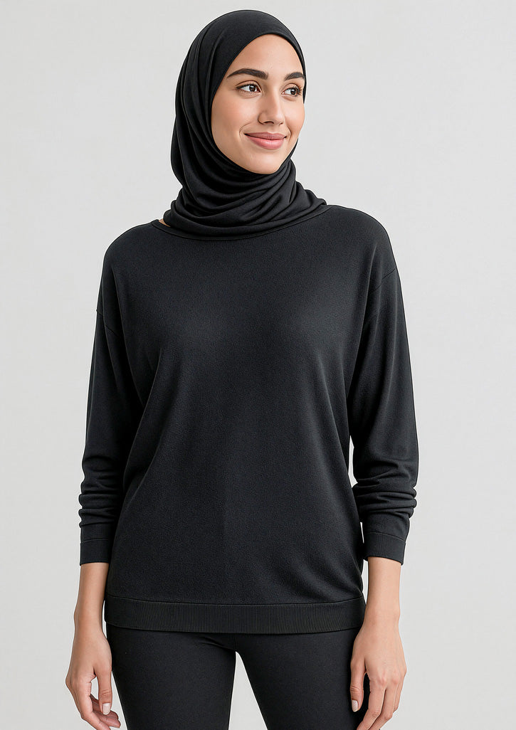 Skye Womens Batwing Sweater Top 5
