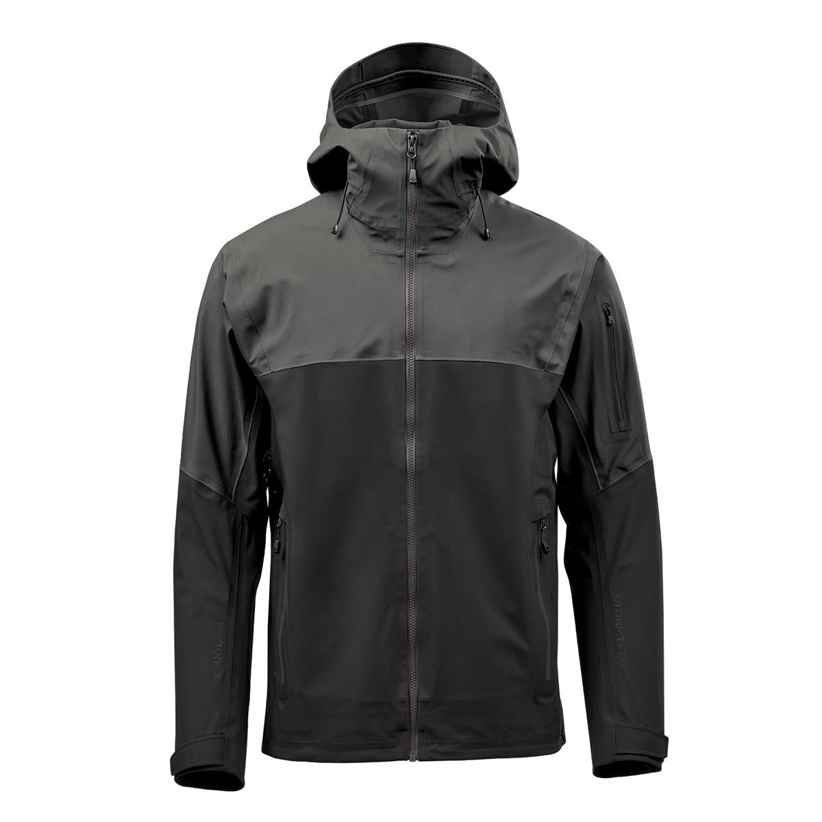 Men's Vertex Stormshell - Granite / Black - Front