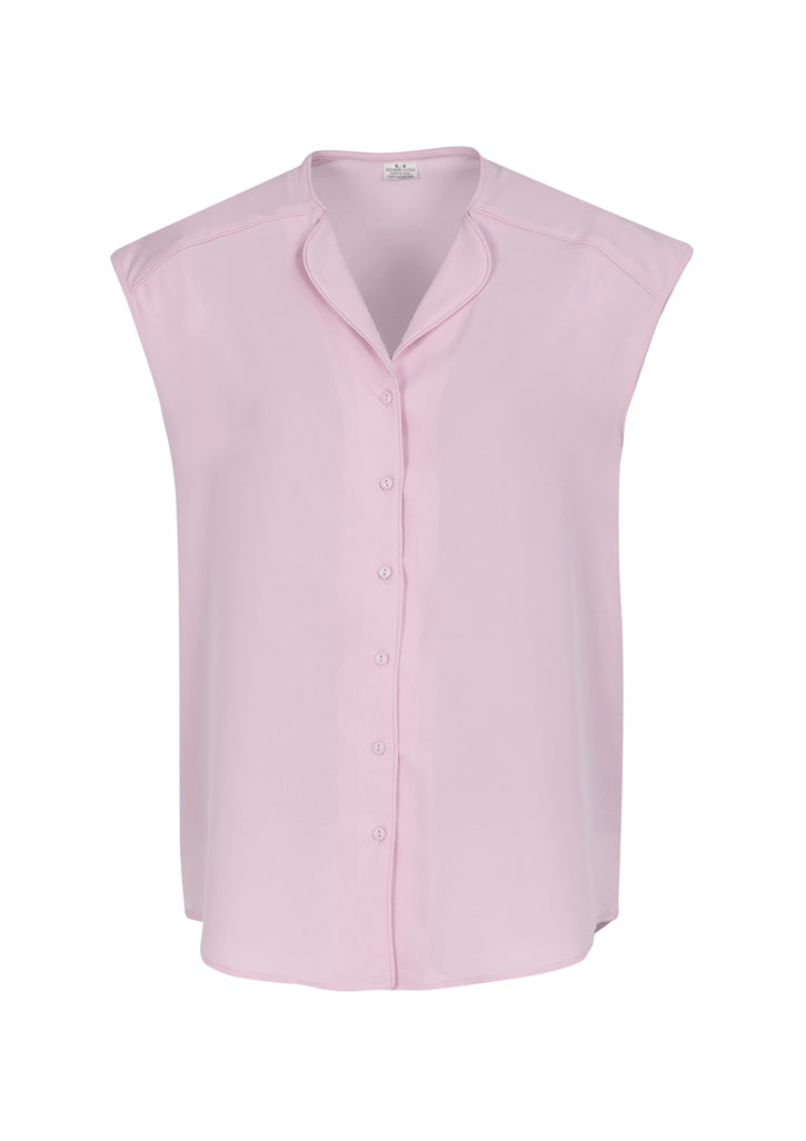 Lily Womens Blouse - Amethyst - Front