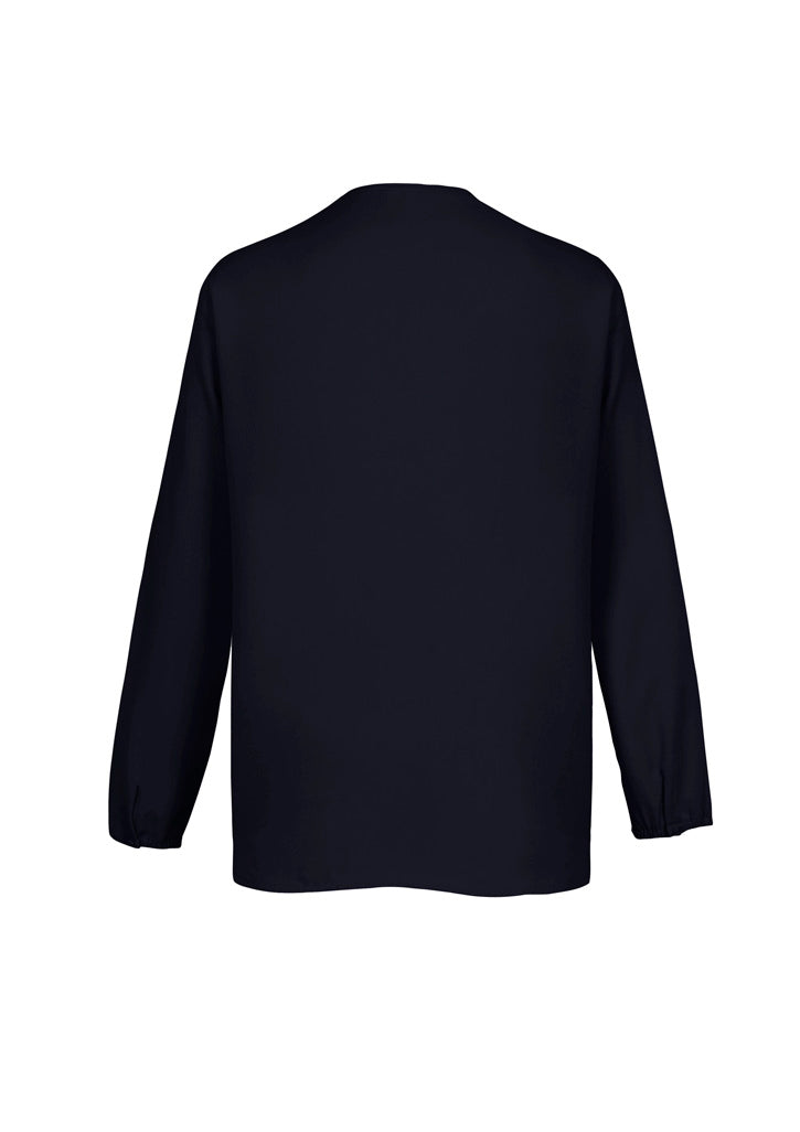 Lily Womens Hi-Lo Blouse - Ink - Back