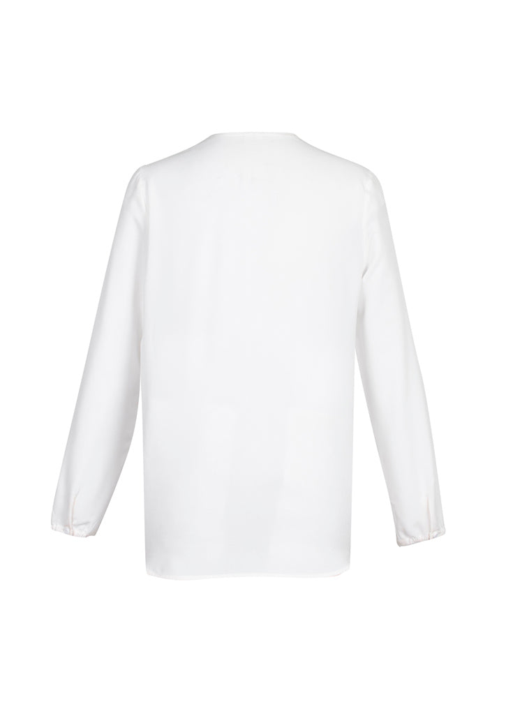 Lily Womens Hi-Lo Blouse - White - View