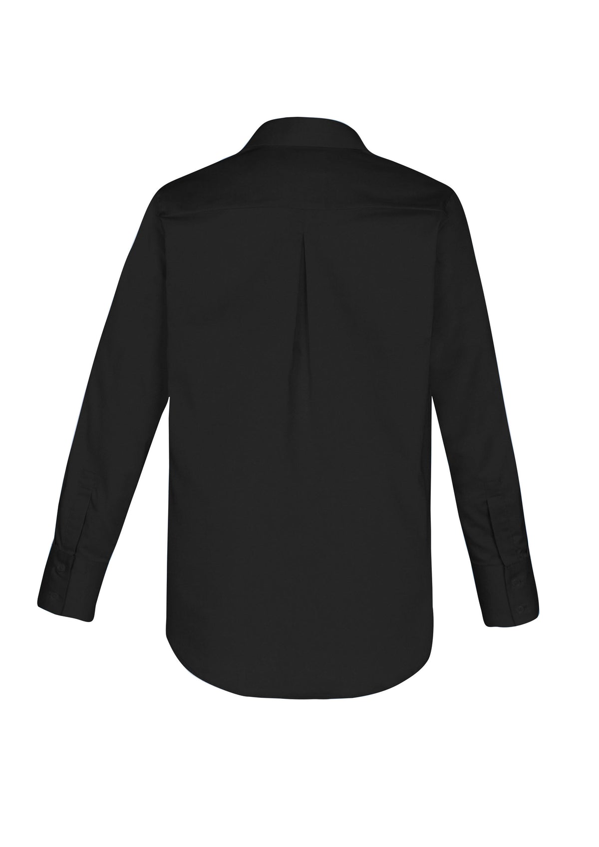 Camden Womens Long Sleeve Shirt - Black - Back