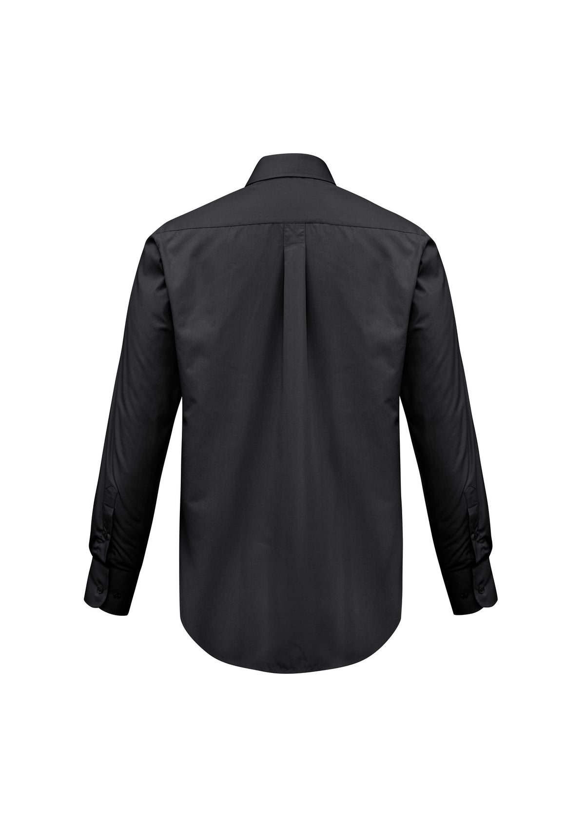 Base Mens Long Sleeve Shirt - Black - Back