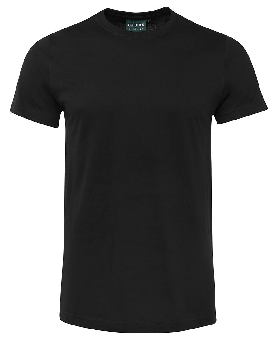 C of C Fitted Tee - Black - Front
