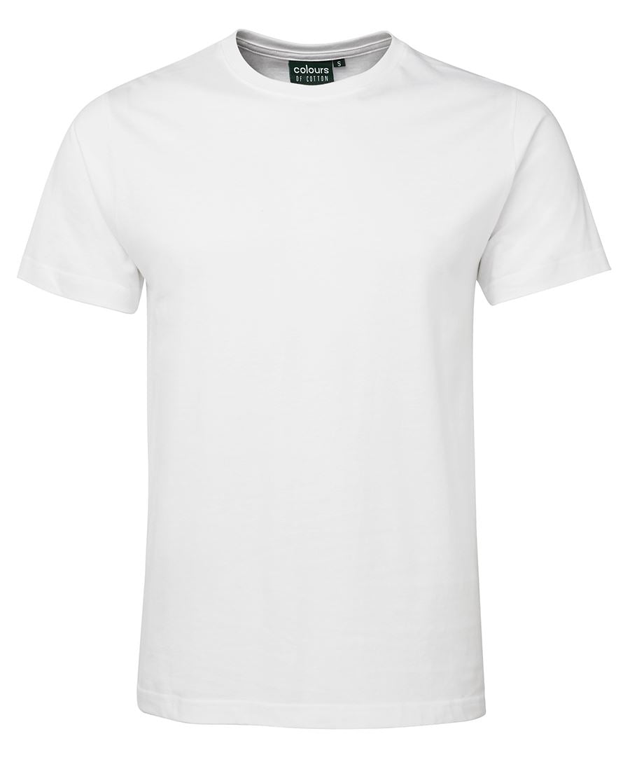 C of C Fitted Tee - White - Front