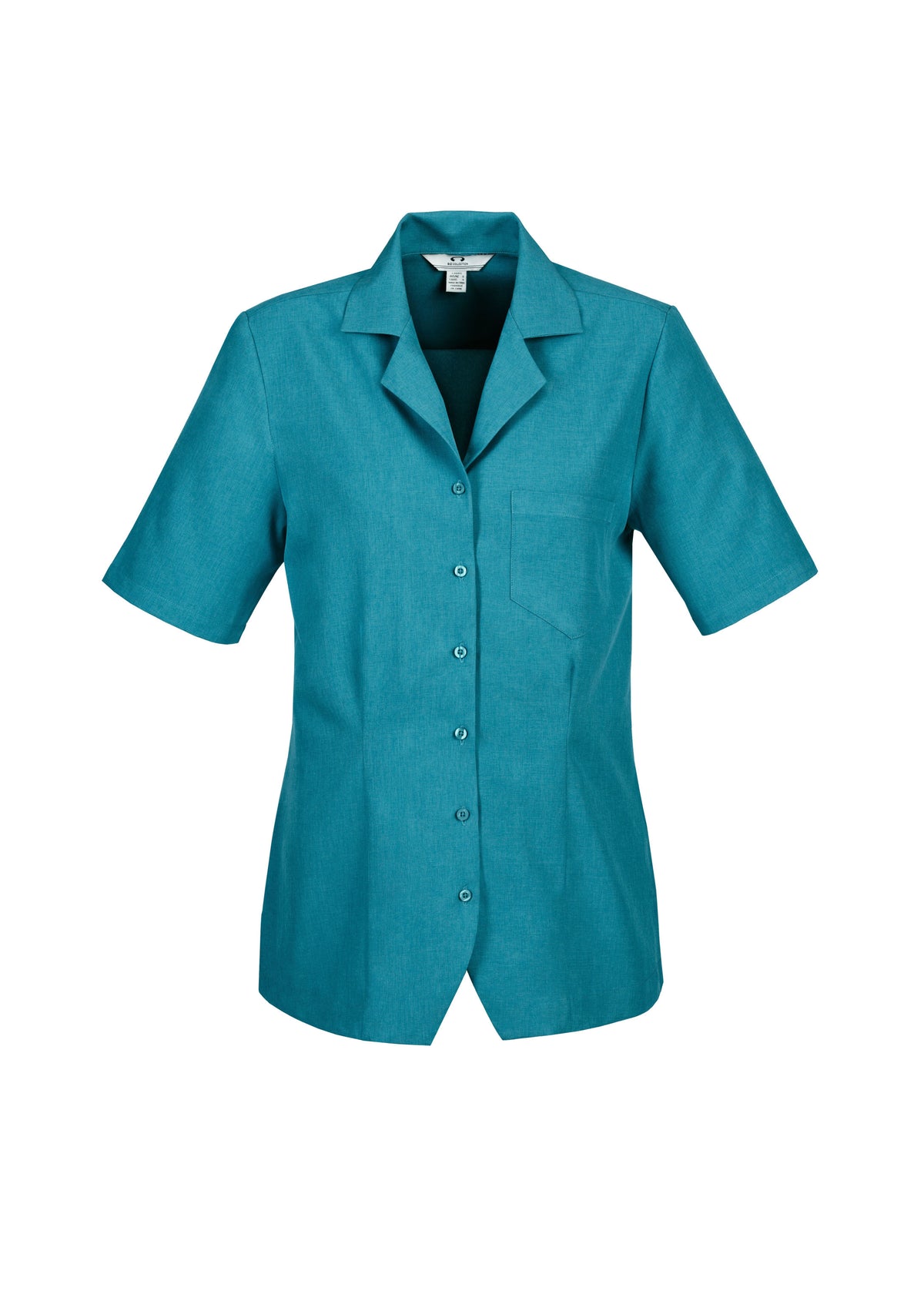 Oasis Womens Overblouse - Teal - Front