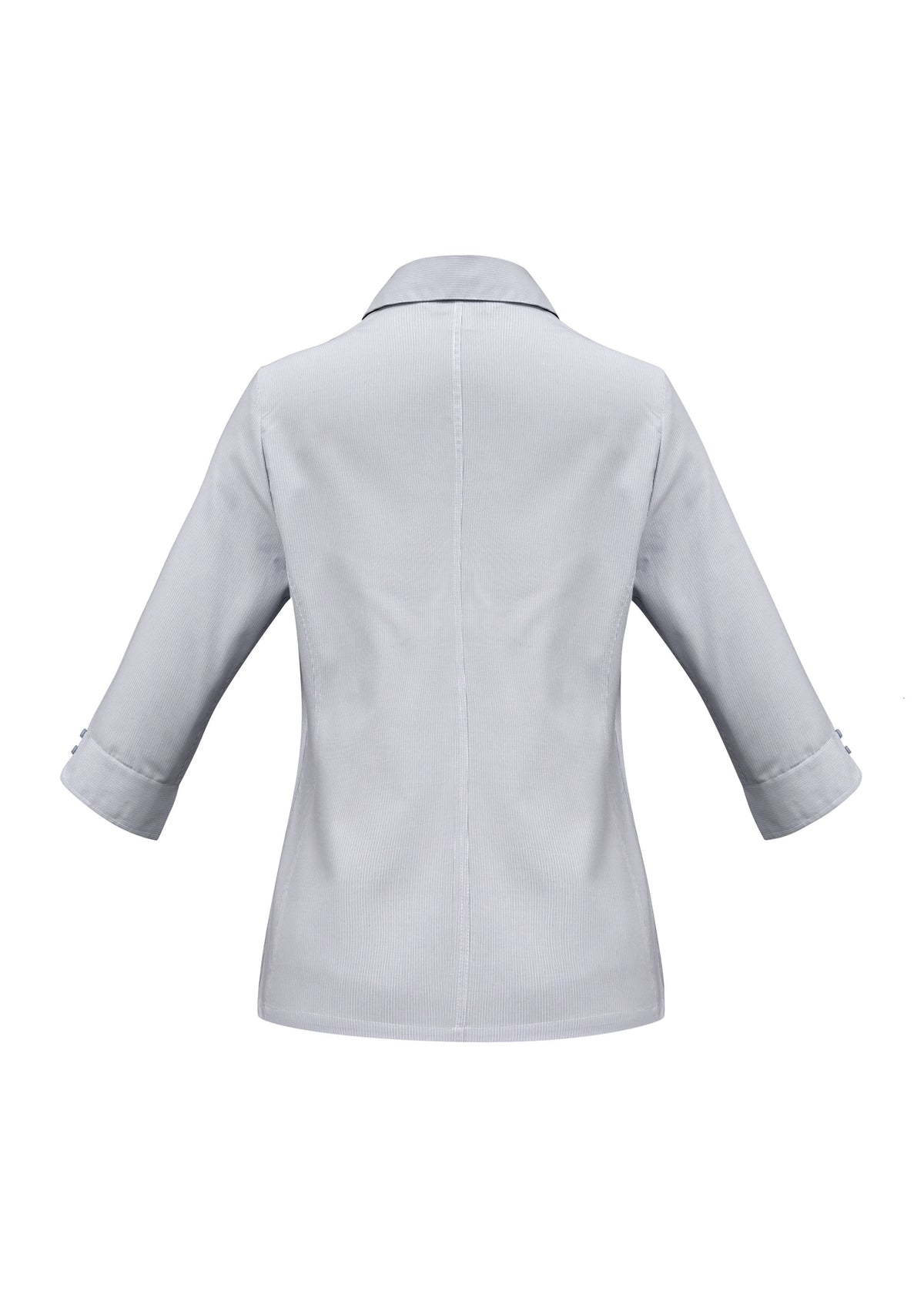 Ambassador Womens 3/4 Sleeve Shirt - Silver Grey - Back
