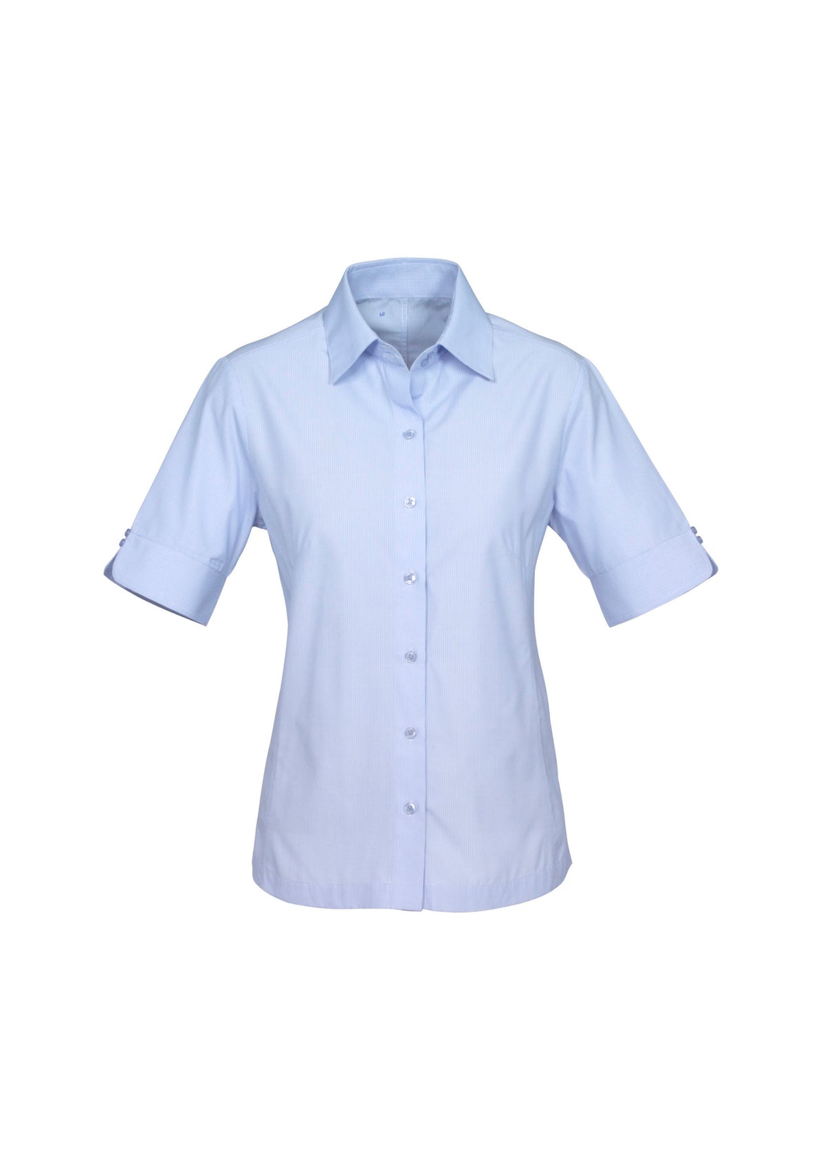 Ambassador Womens Short Sleeve - Blue - Front