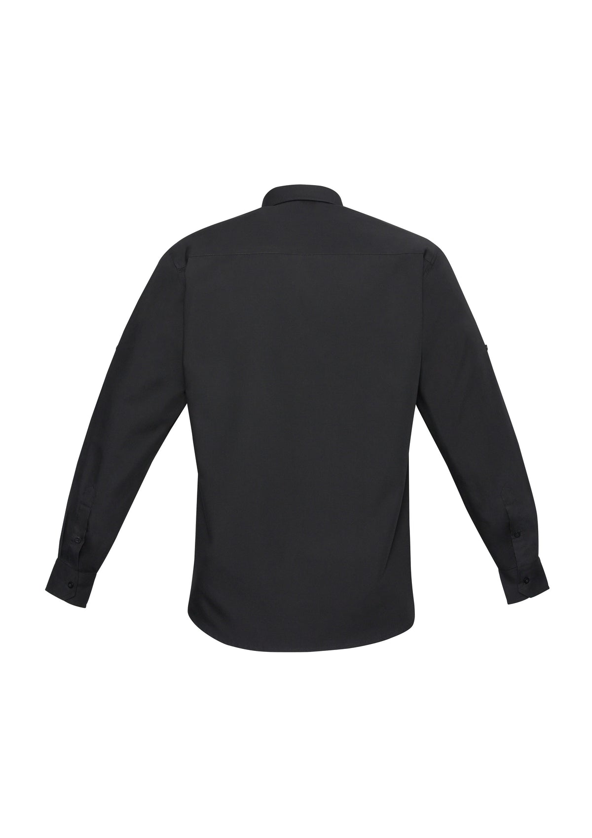 Bondi Mens Long Sleeve Shirt - Black - Back