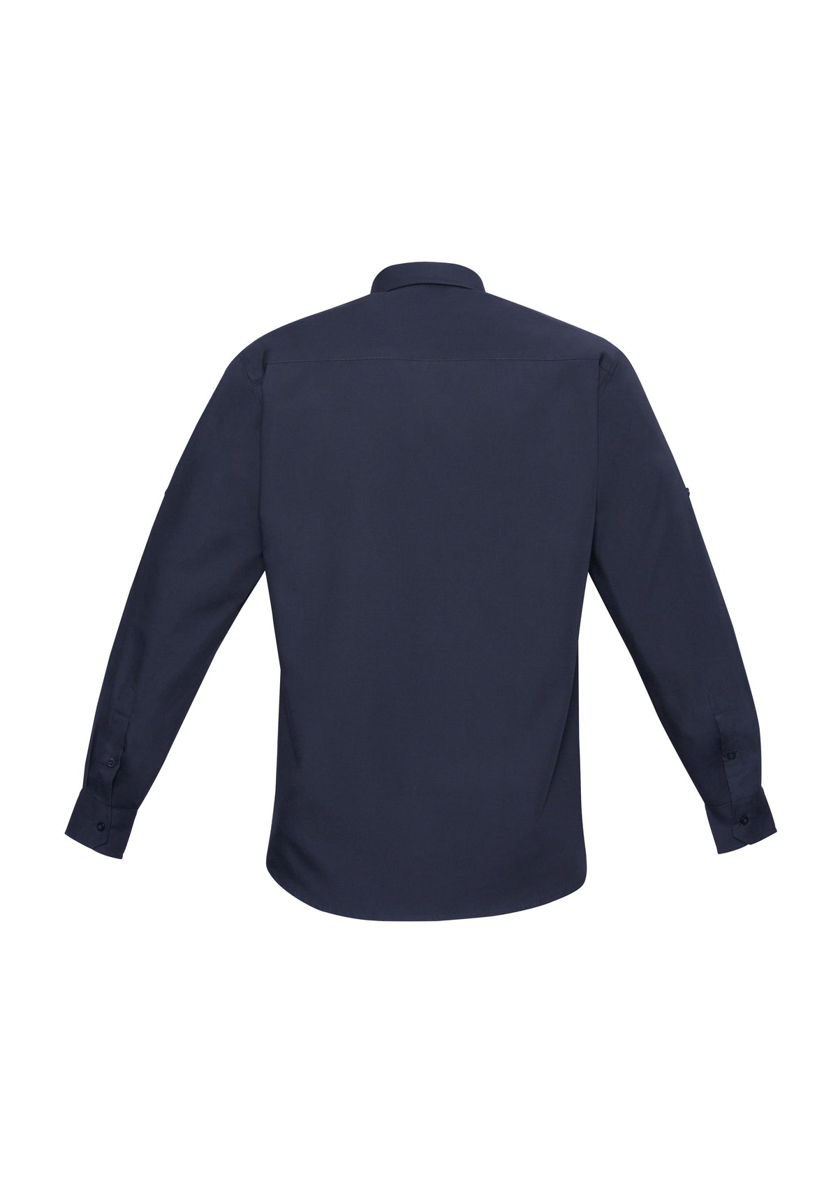 Bondi Mens Long Sleeve Shirt - Navy - Back