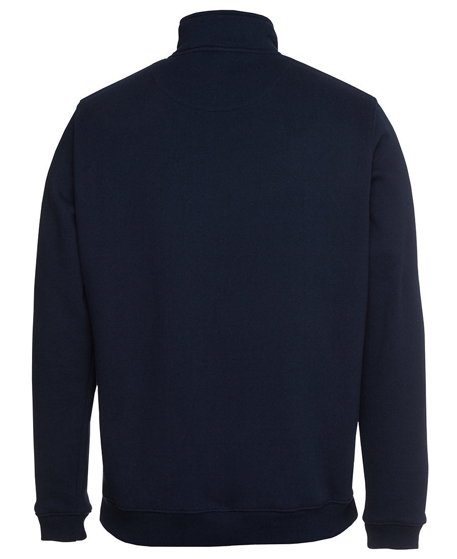 C of C Brass 1/2 Zip Sweat - Navy - Back