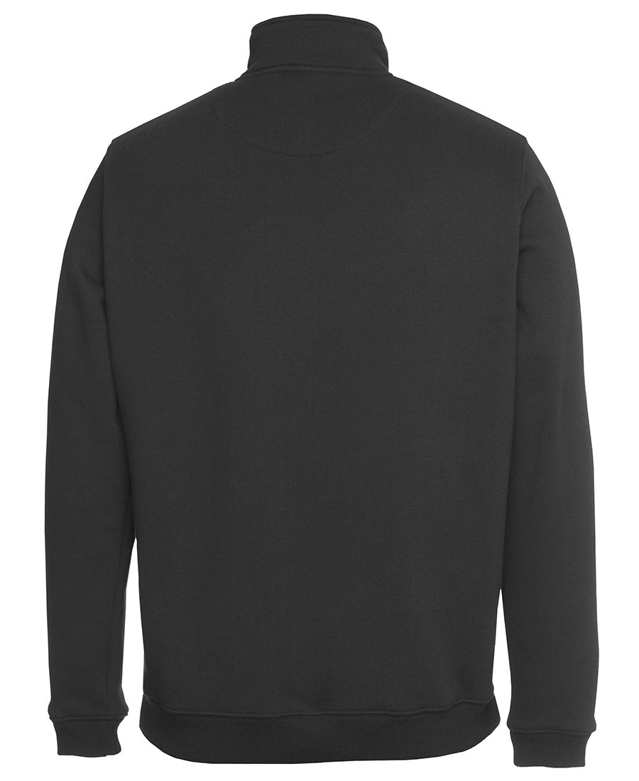 C of C Brass 1/2 Zip Sweat - Gunmetal - Back