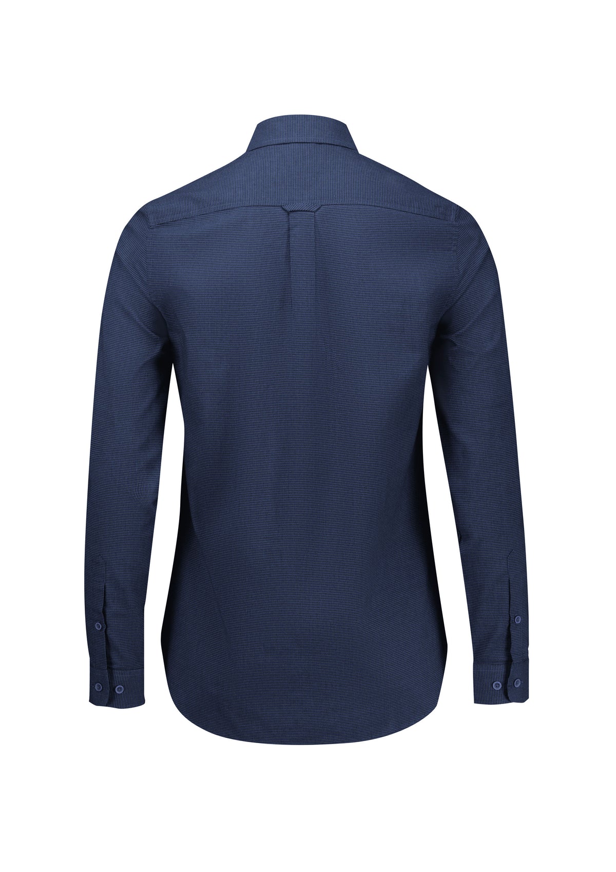 Soul Womens Long Sleeve Shirt - Navy - Back
