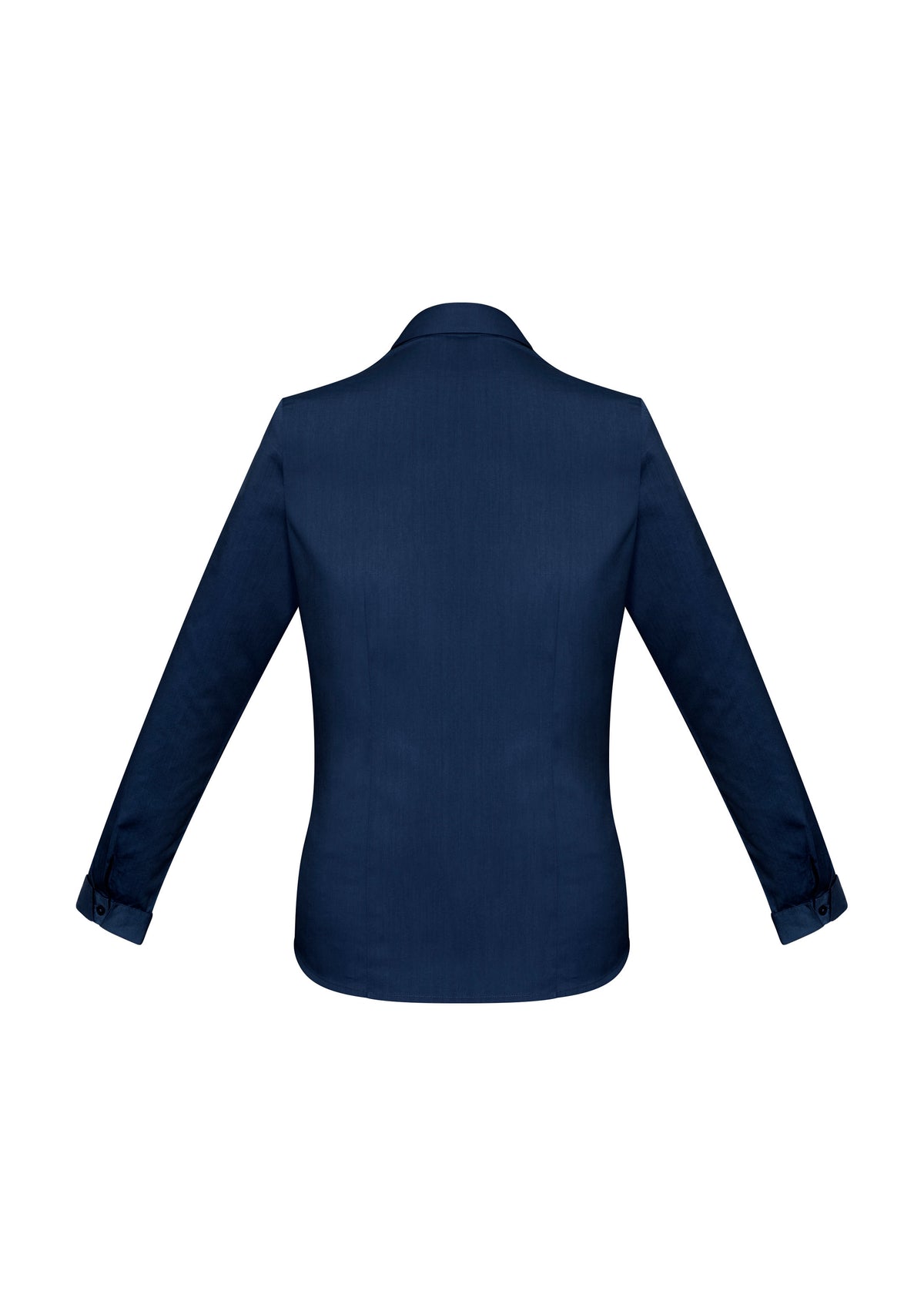 Monaco Womens Long Sleeve Shirt - Ink - Back