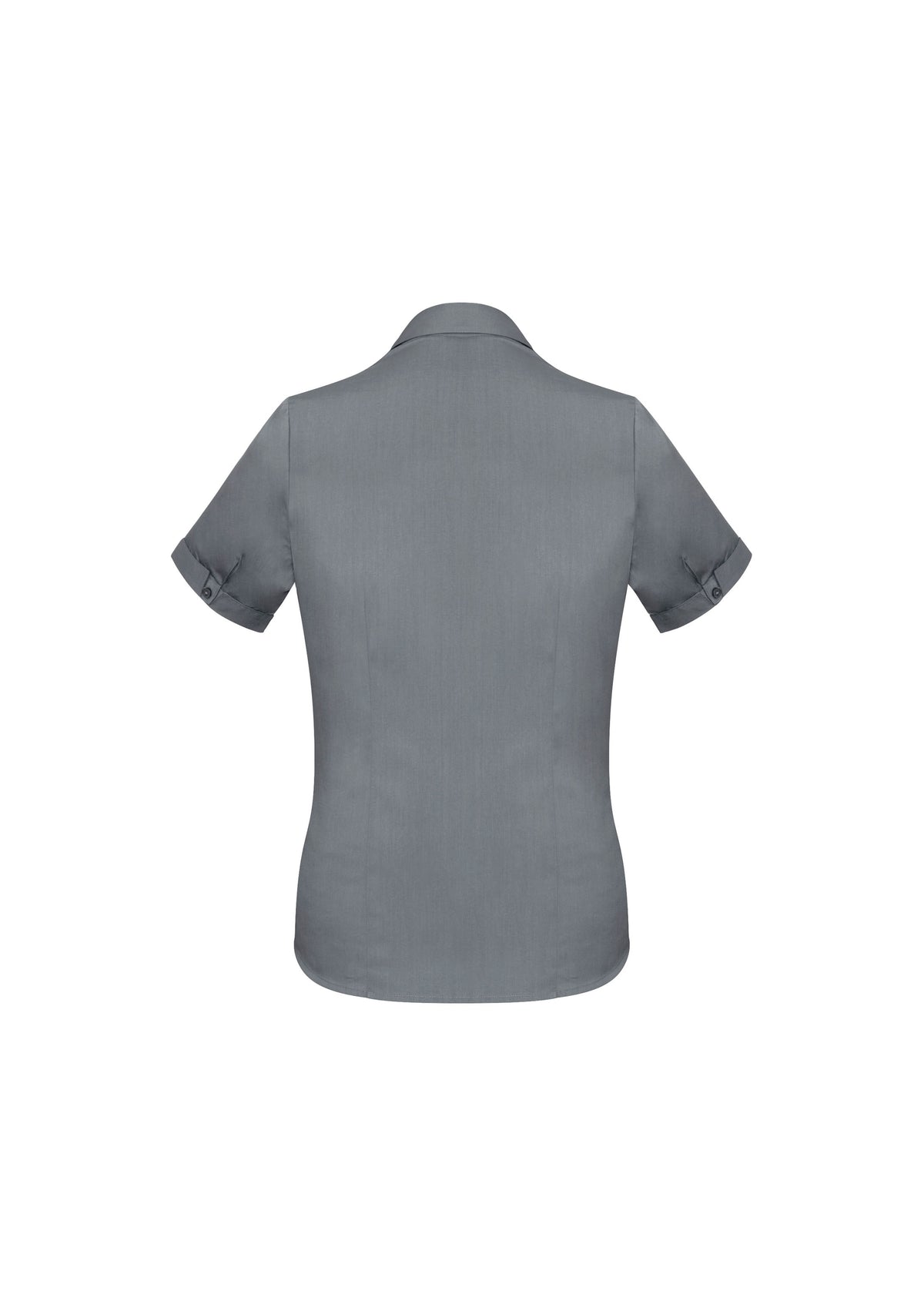 Monaco Womens Short Sleeve Shirt - Platinum - Back