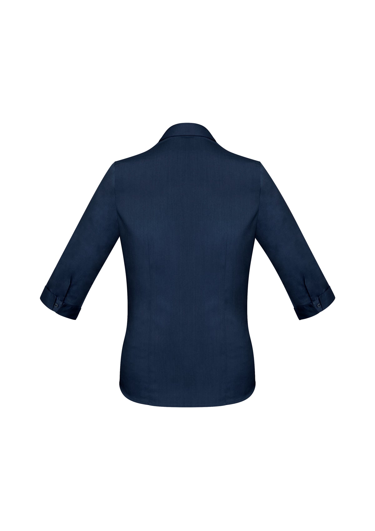 Monaco Womens 3/4 Sleeve Shirt - Ink - Back