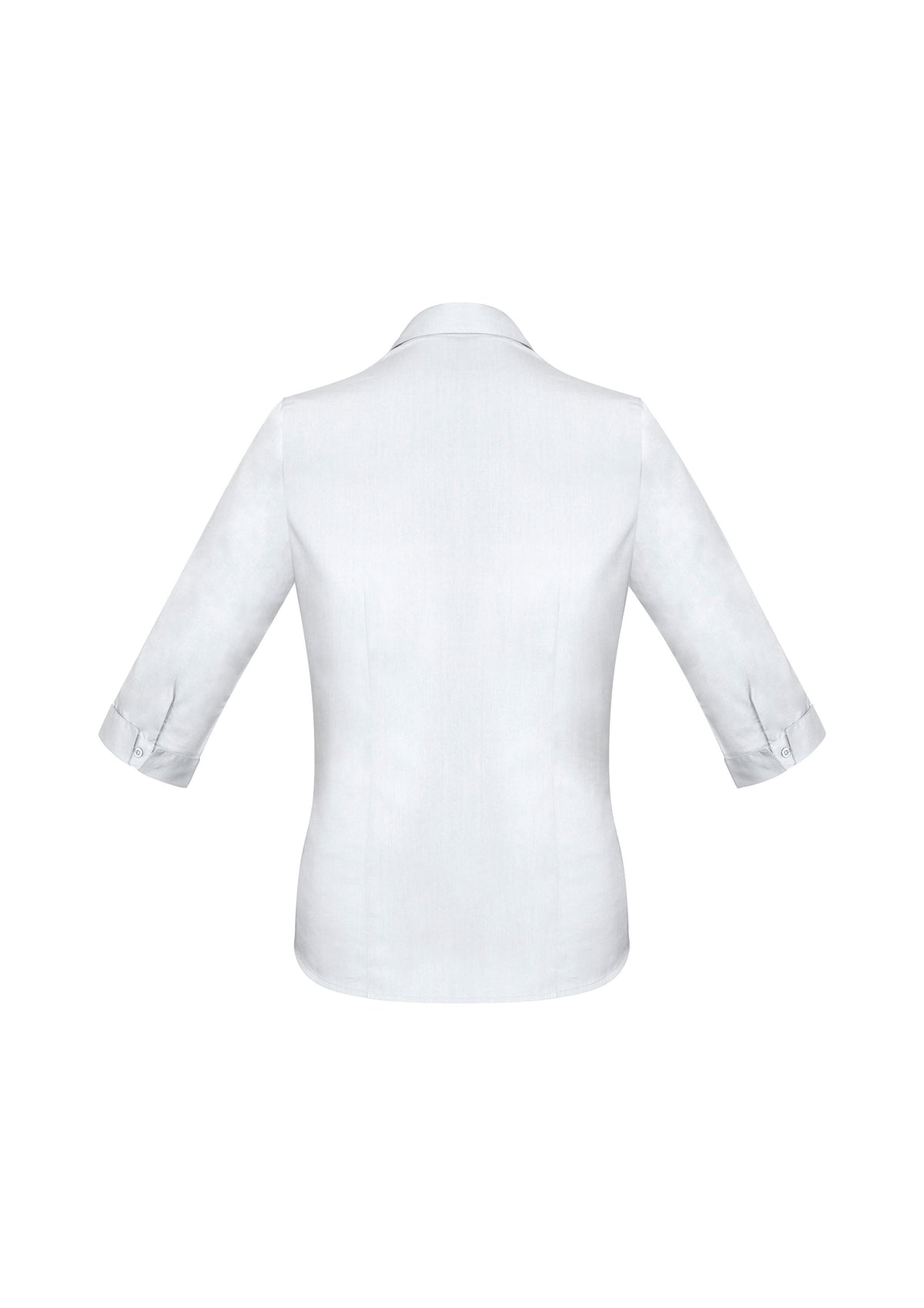 Monaco Womens 3/4 Sleeve Shirt - White - Back