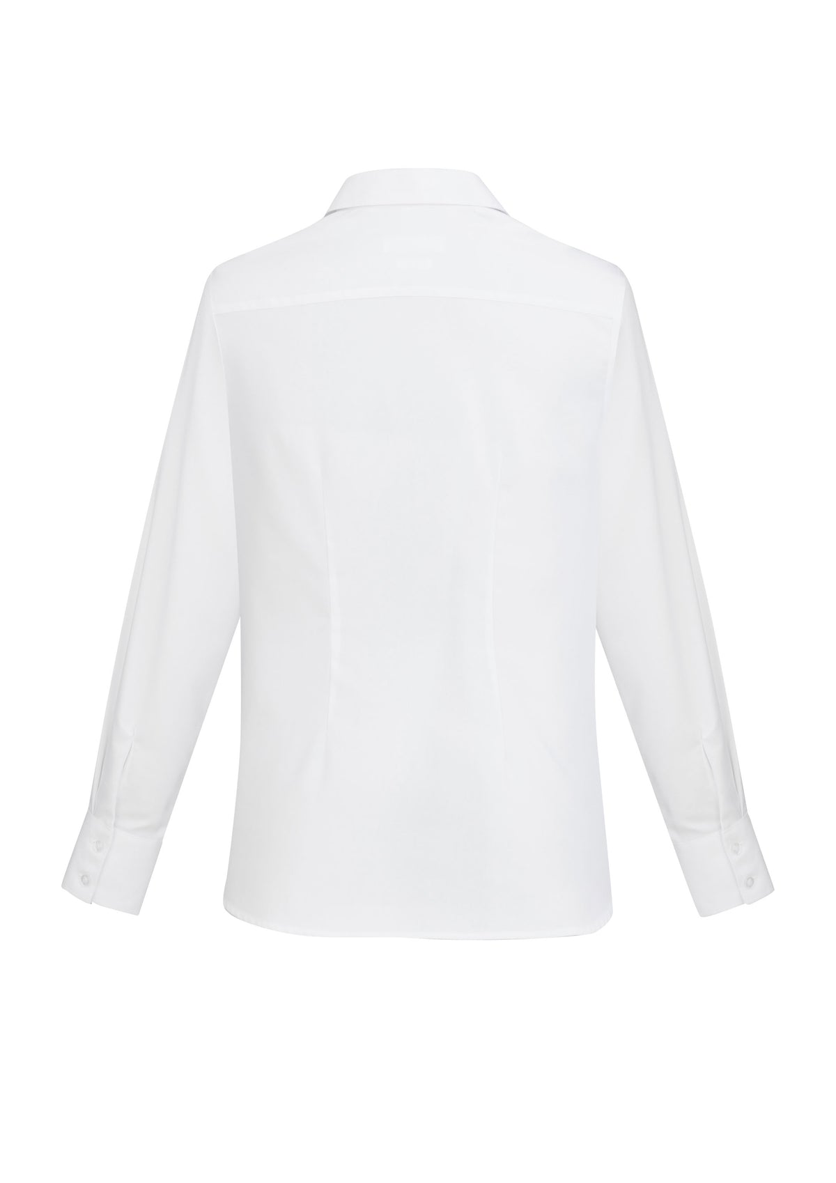 Regent Womens Long Sleeve Shirt - White - Back