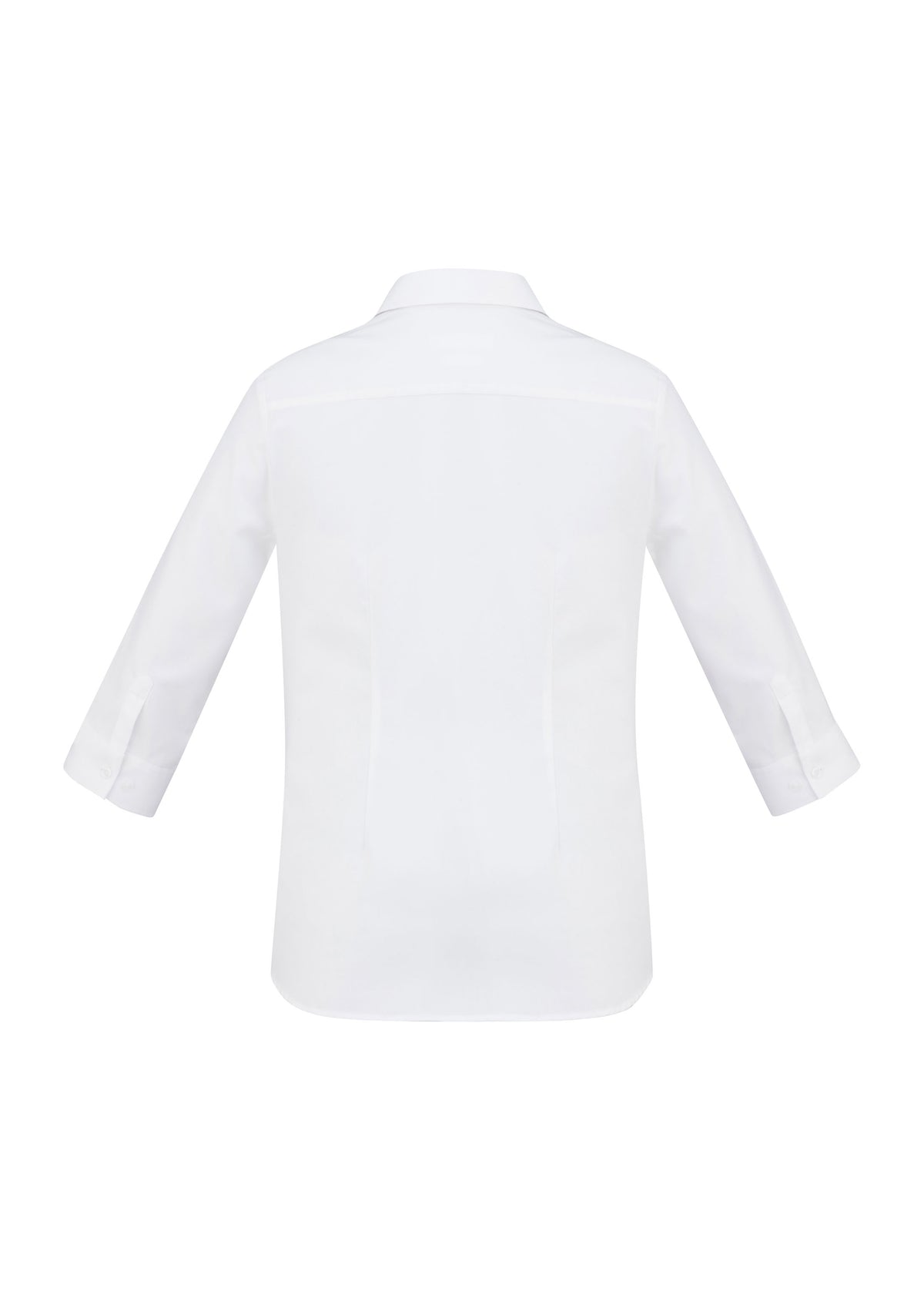 Regent Womens 3/4 Sleeve Shirt - White - Back