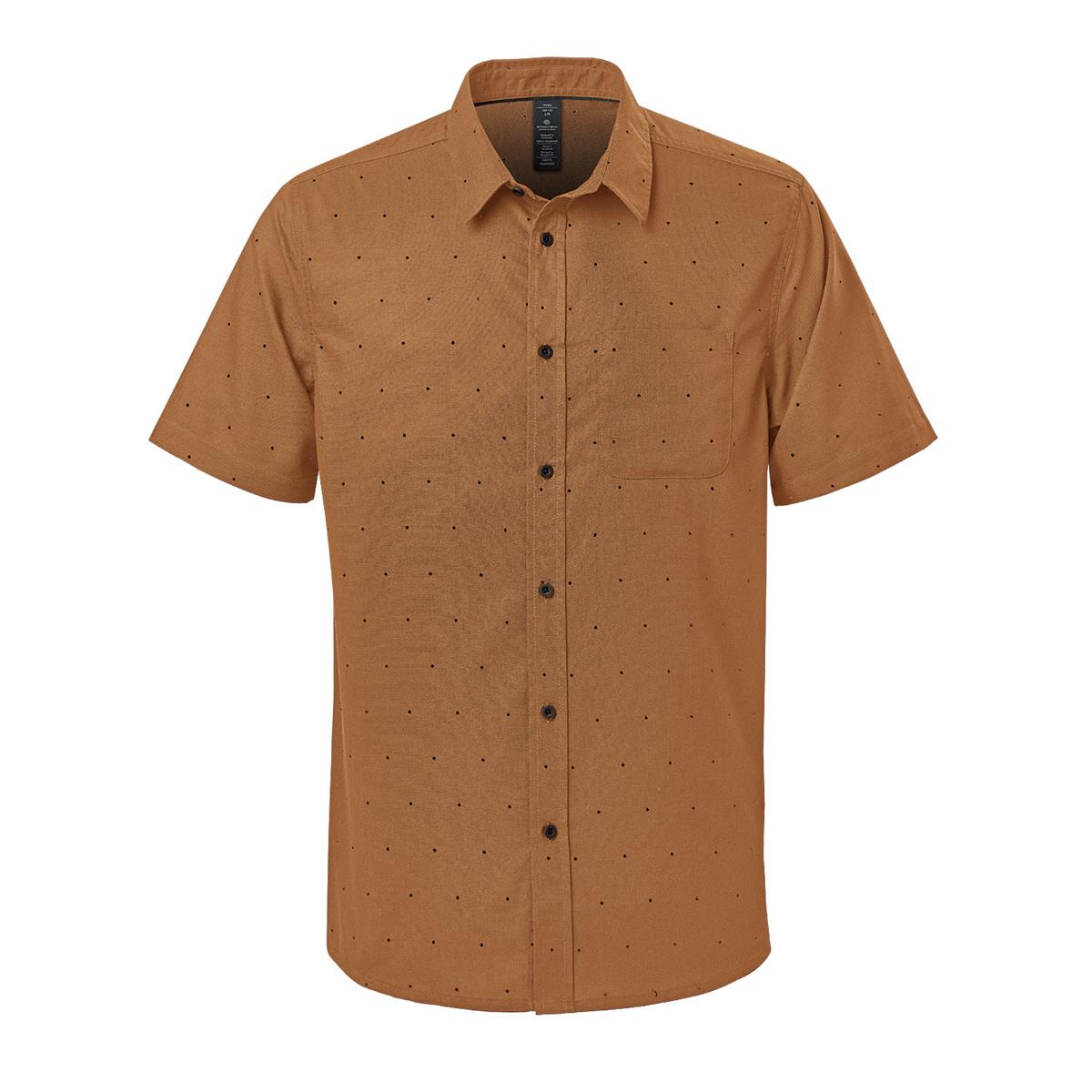 Men's Molokai S/S Shirt - Mineral / Black - Front