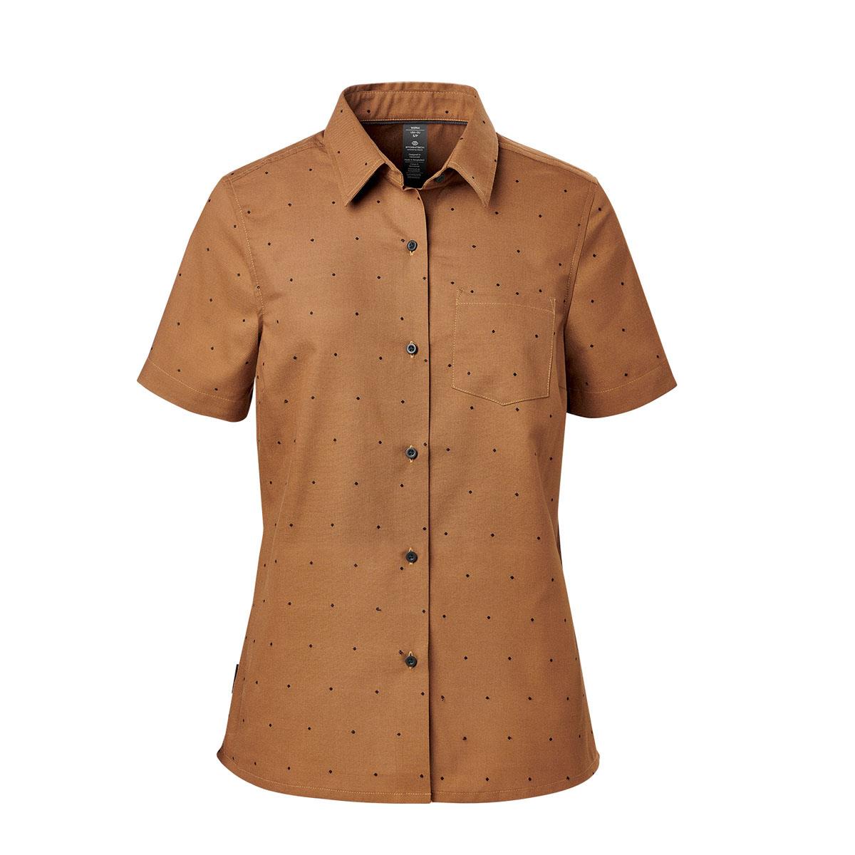 Women's Molokai S/S Shirt - Mineral / Black - Front