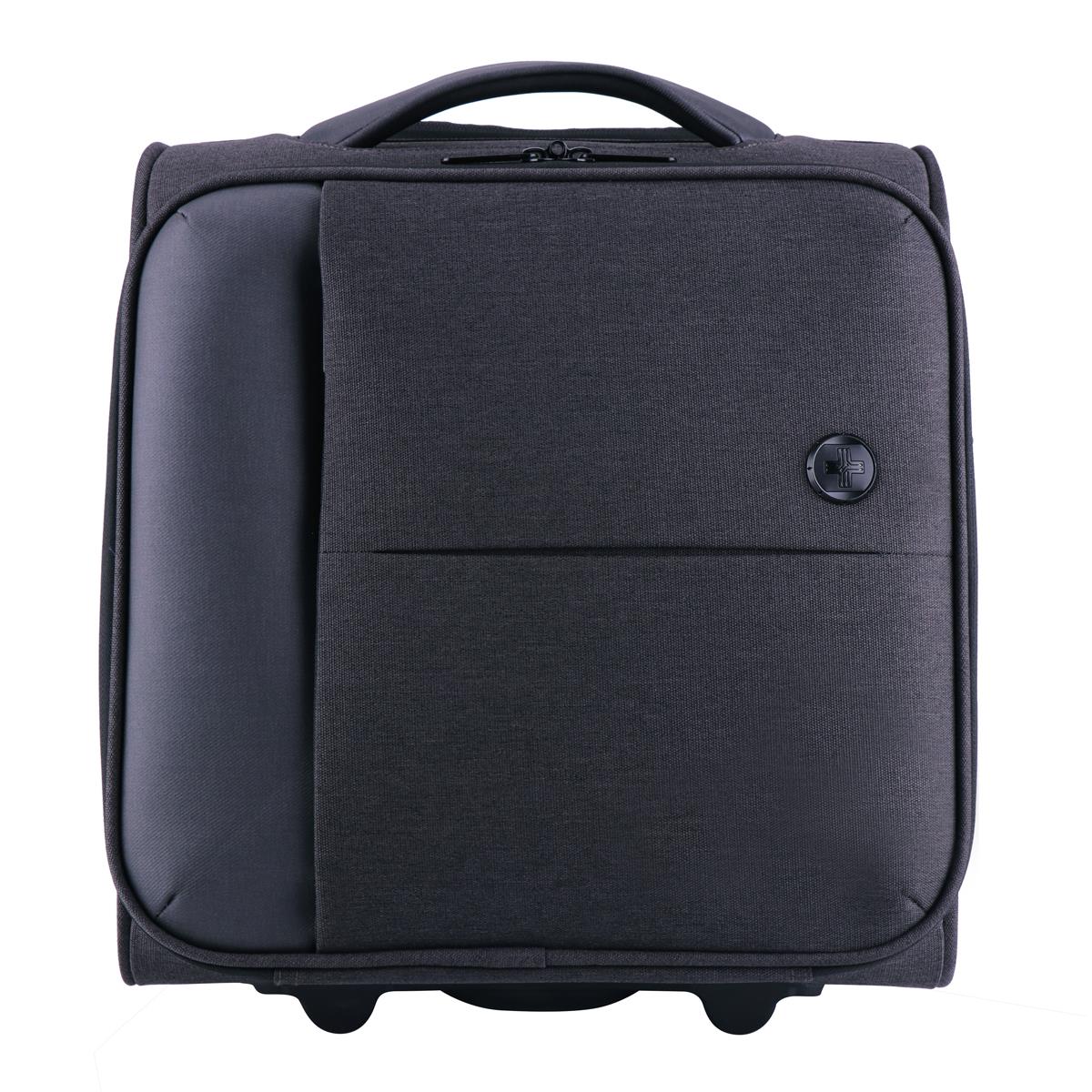 Swissdigital Arosa Underseat Luggage - Black Heather - Front