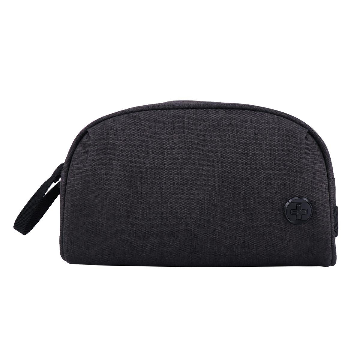 Swissdigital Arosa Wash Bag - Black Heather - Front