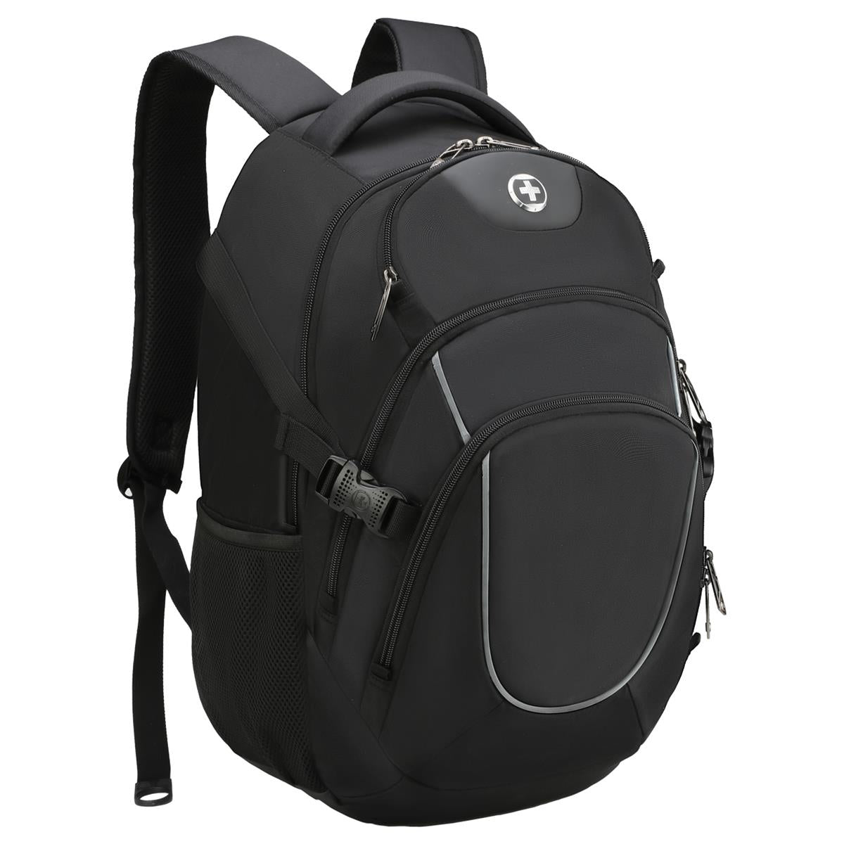 Swissdigital Stealth Vector Backpack - Black - Front
