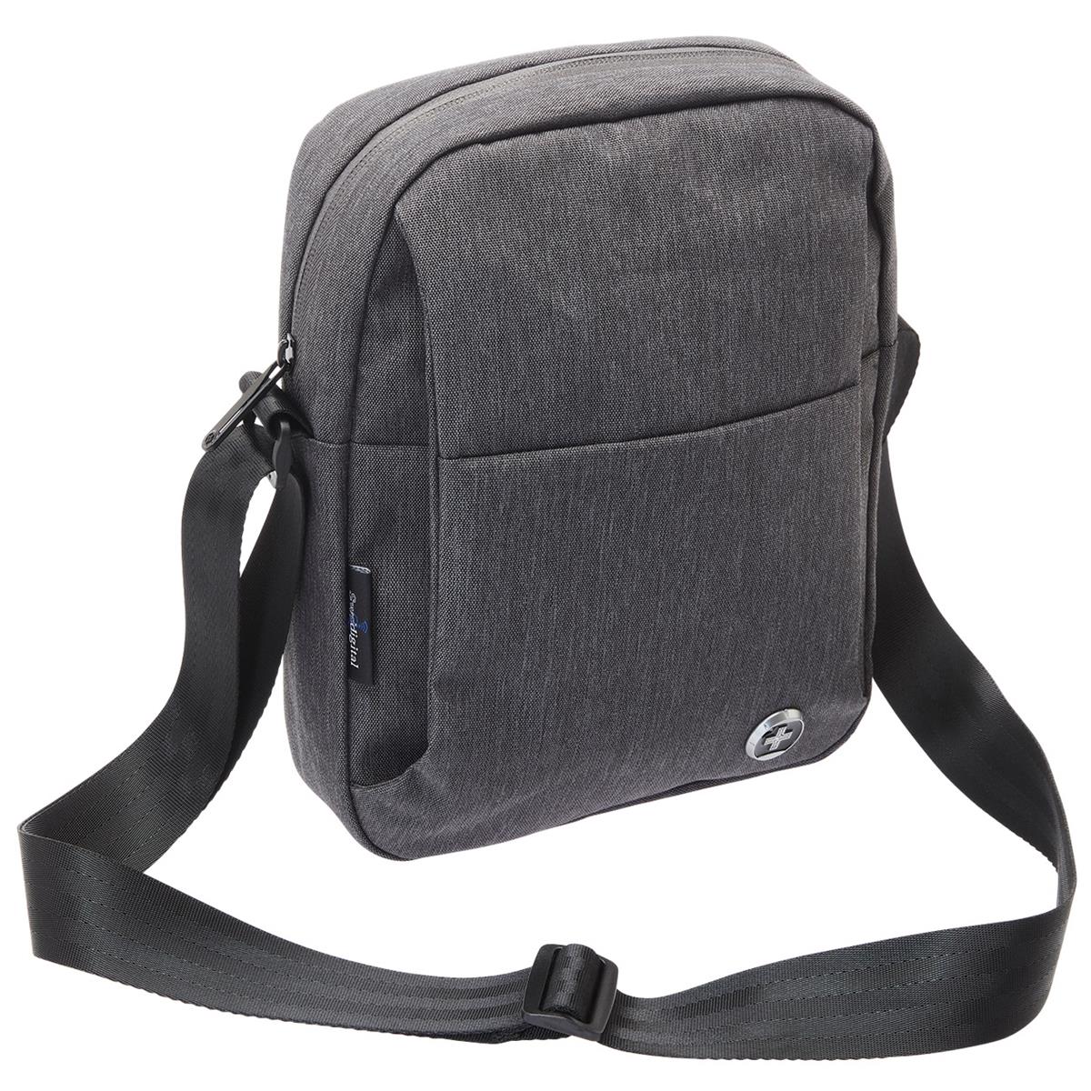 Swissdigital Scout Shoulder Bag - Charcoal Heather - Front