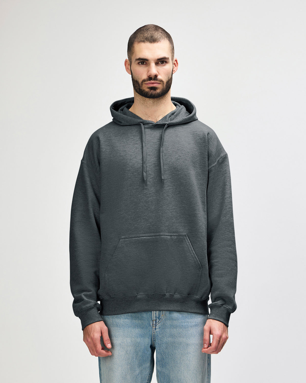 Gildan Softstyle SF500 Hoodie - Dark Heather