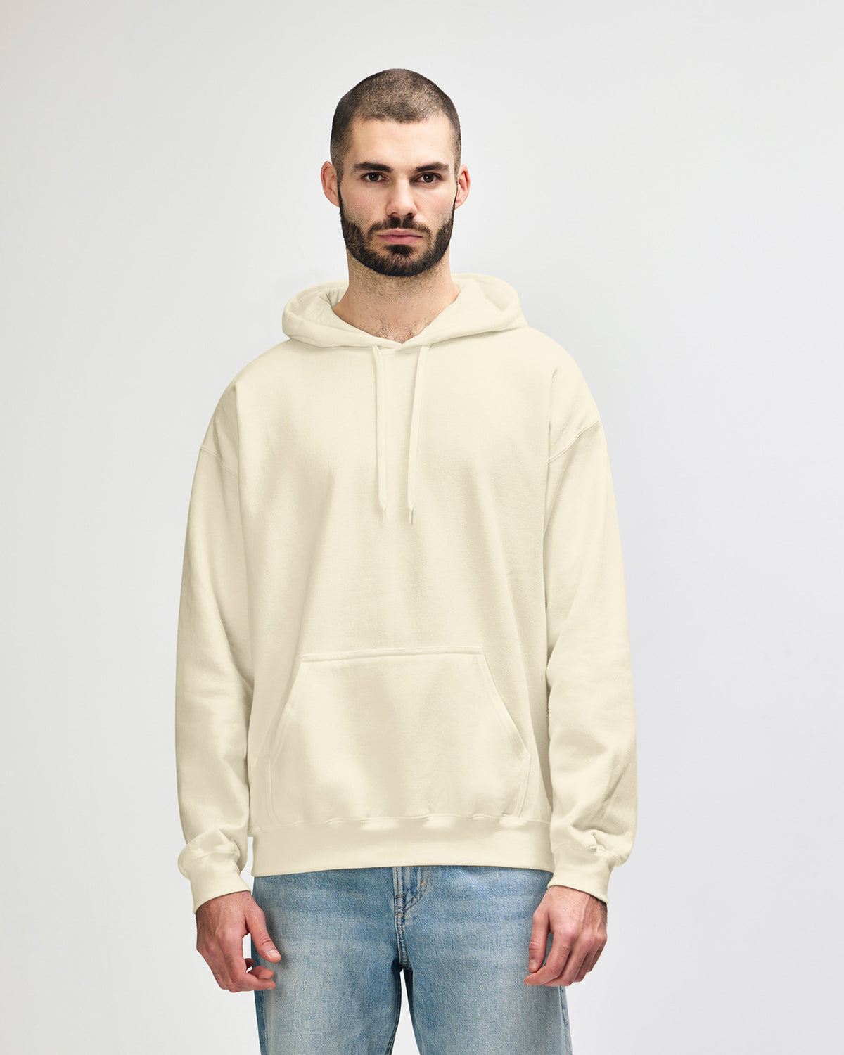 Gildan Softstyle SF500 Hoodie - Off White