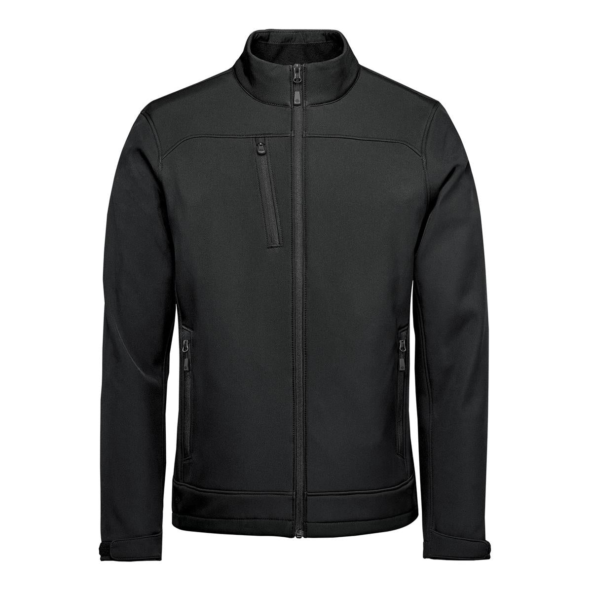 Men's Aleutian Softshell Jacket - Black - Front