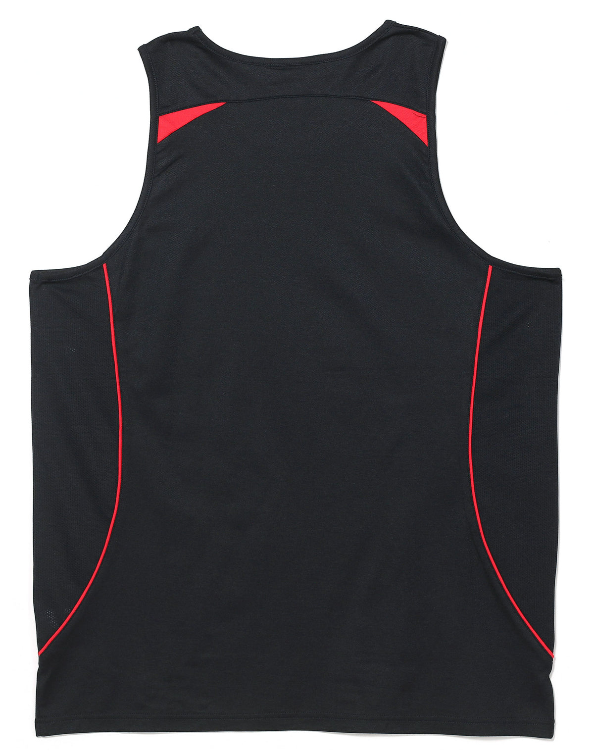 Legend Singlet Men's - Black/Red - Back