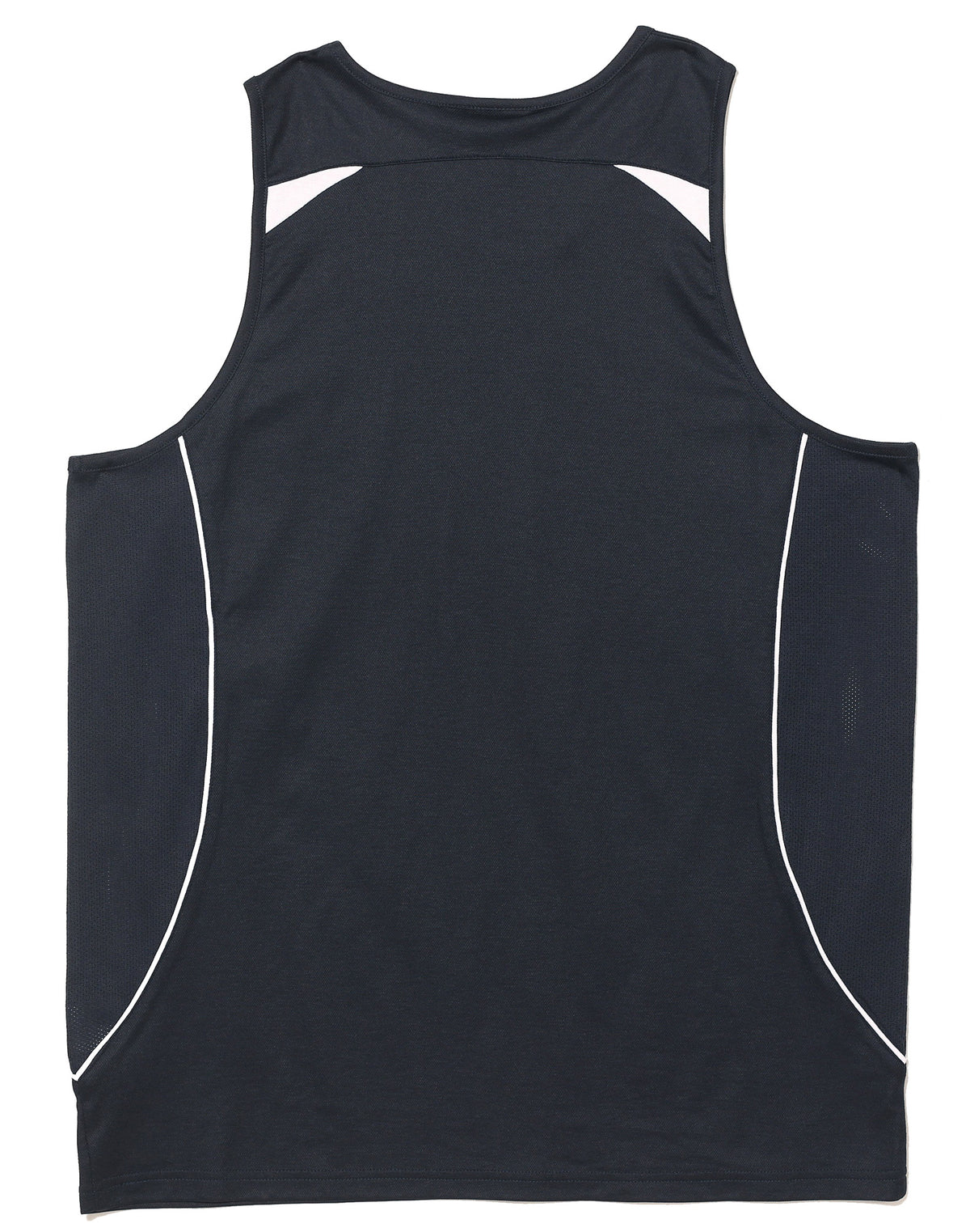 Legend Singlet Men's - Navy/White - Back
