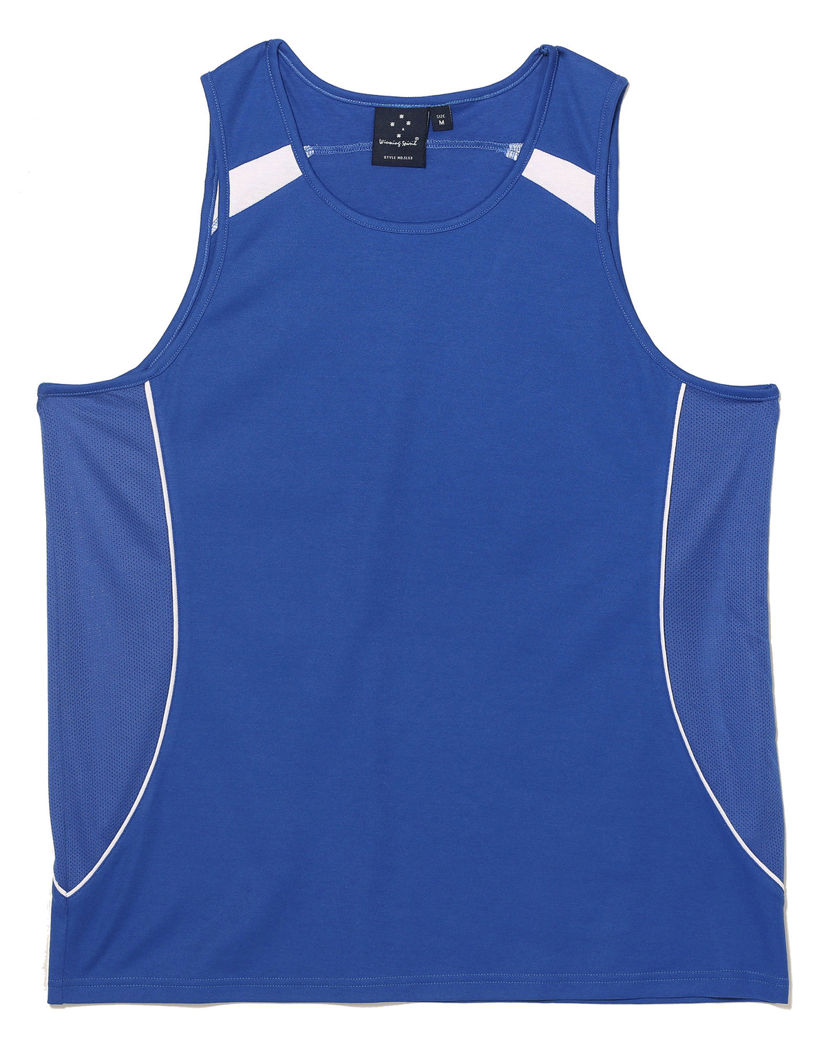 Legend Singlet Men's - Royal/White - Front