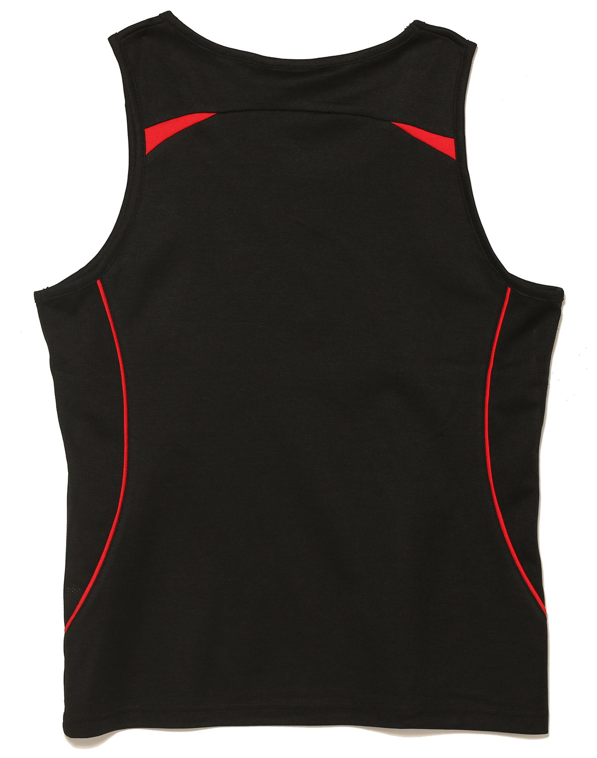 Legend Singlet Ladies' - Black/Red - Back