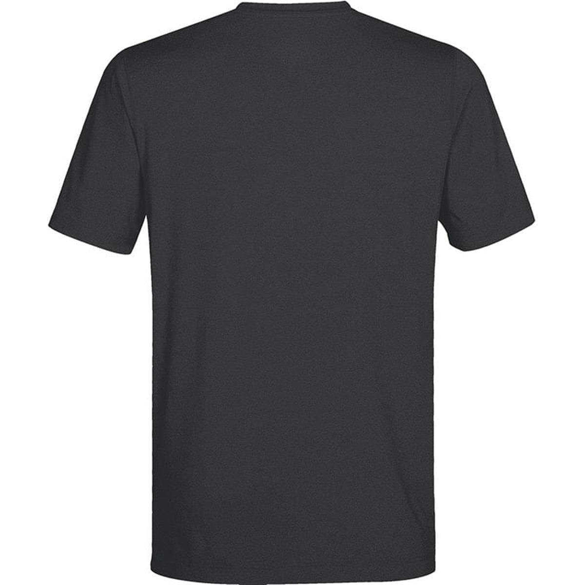 Men's Lotus H2X-Dry S/S Tee - Carbon Melange - Back