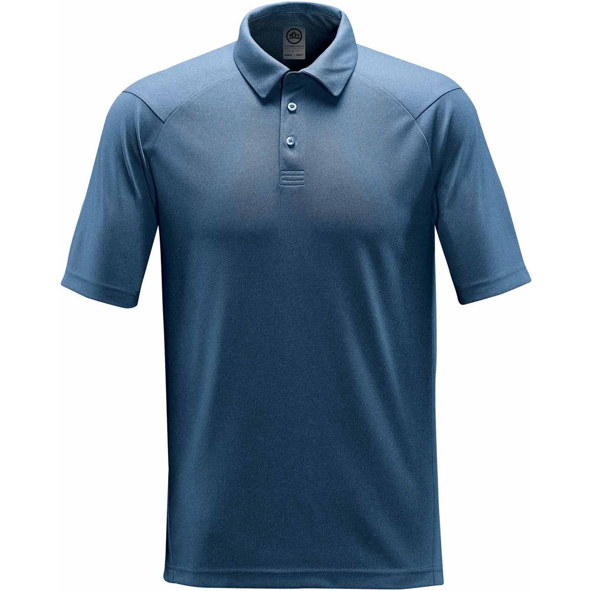 Men's Mistral Heathered Polo - Ocean - Front