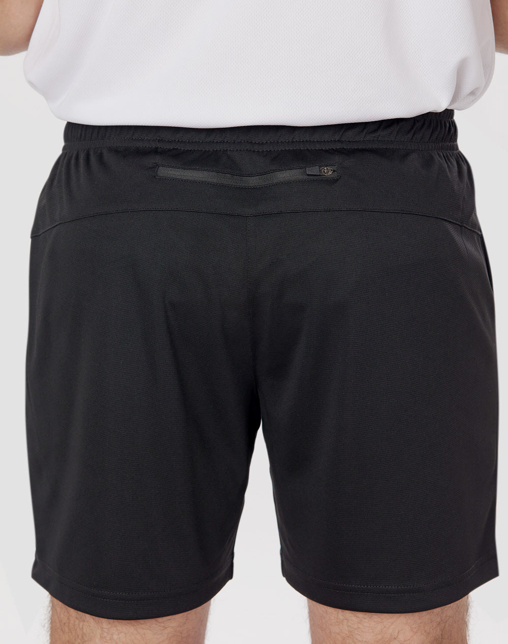 Adults Bamboo Charcoal Short - Black - Back