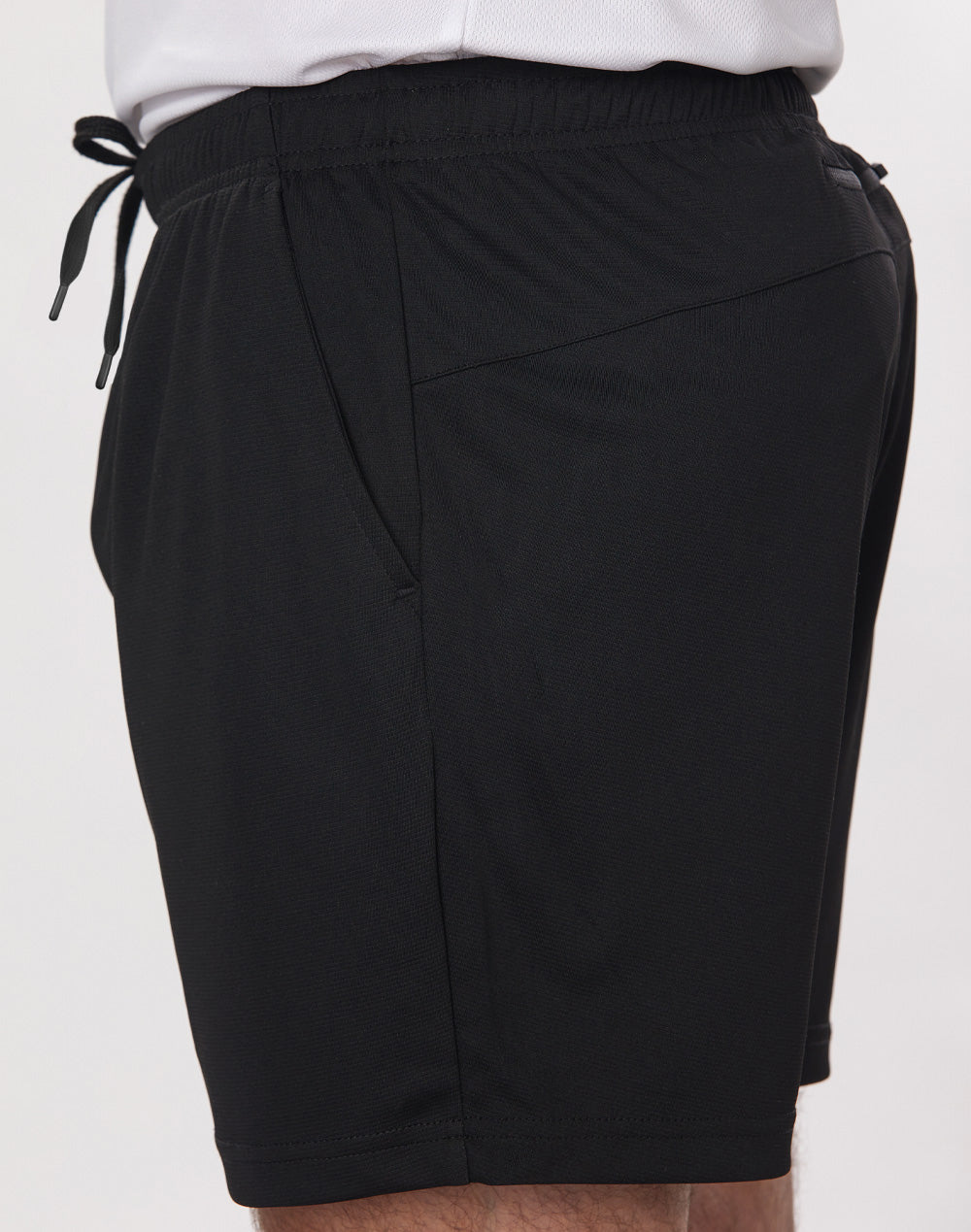 Adults Bamboo Charcoal Short - Black - View