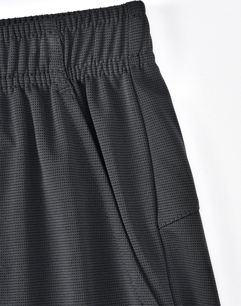 Adults Bamboo Charcoal Short - Storm Grey - View