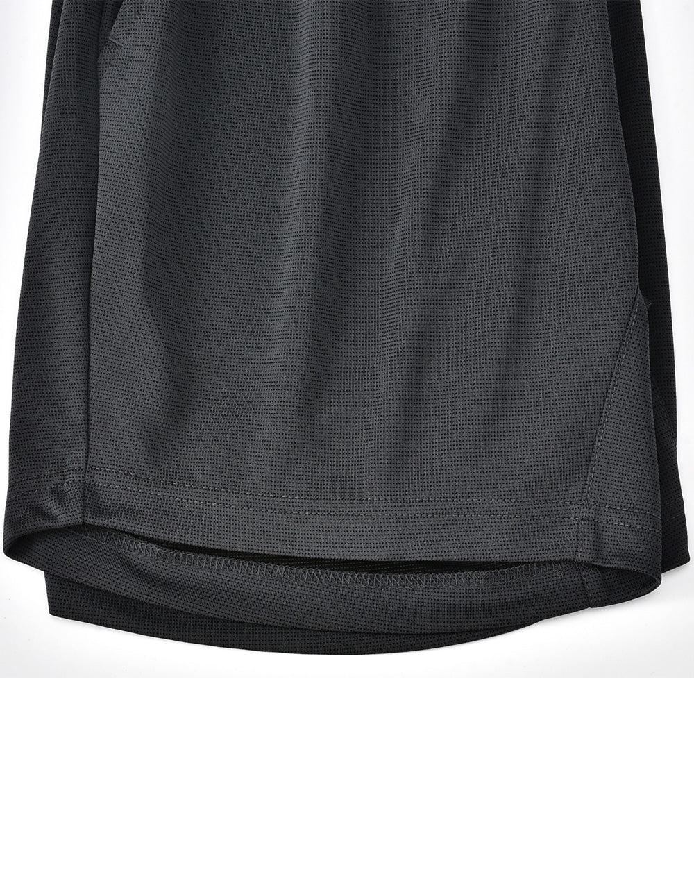 Adults Bamboo Charcoal Short - Storm Grey - View