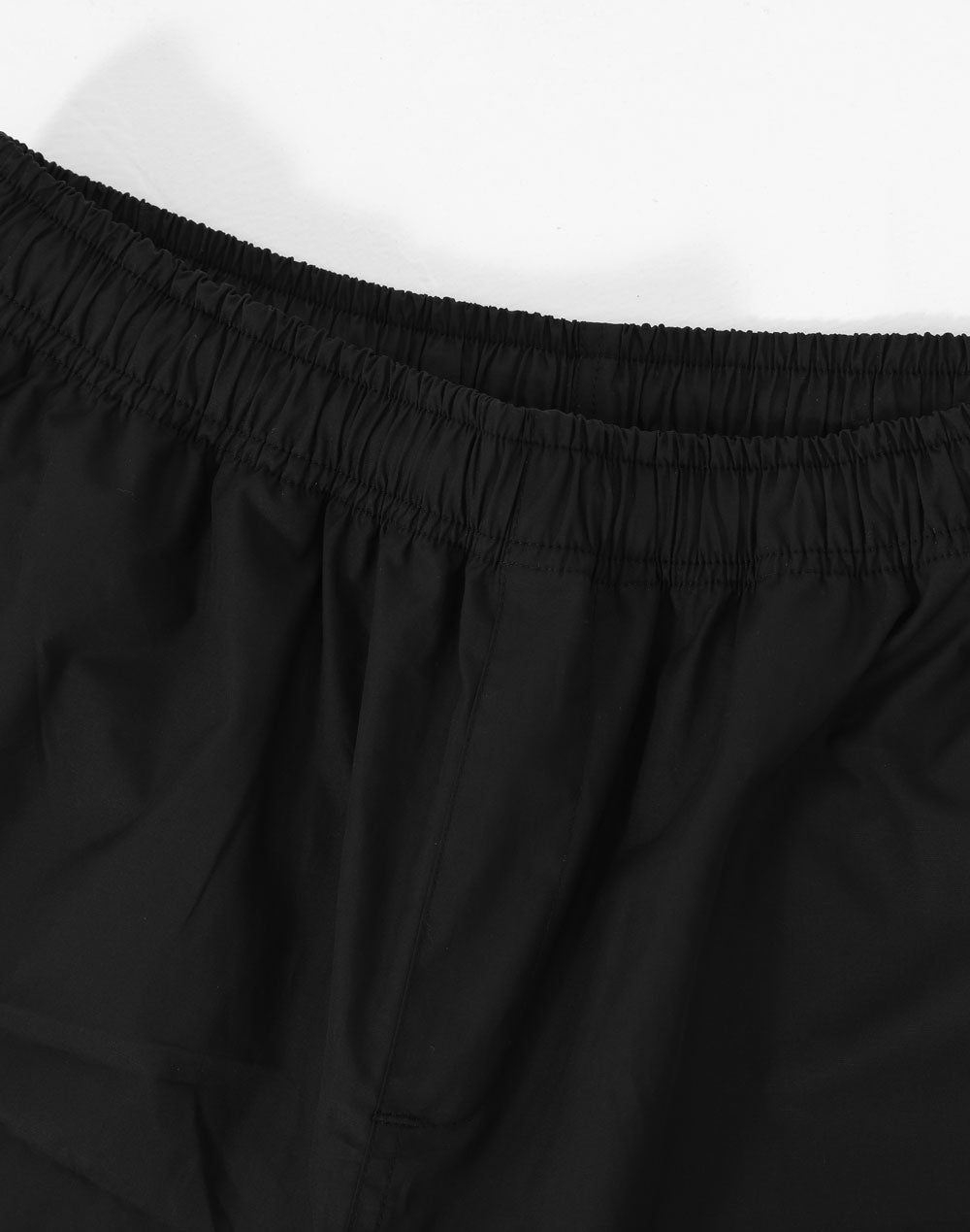 Unisex Mercerised Cotton Shorts - Black - View